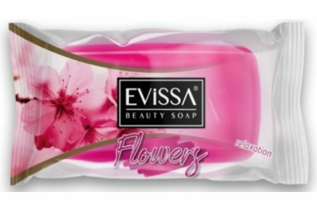 EViSSA Flower туалетное мыло 75 г