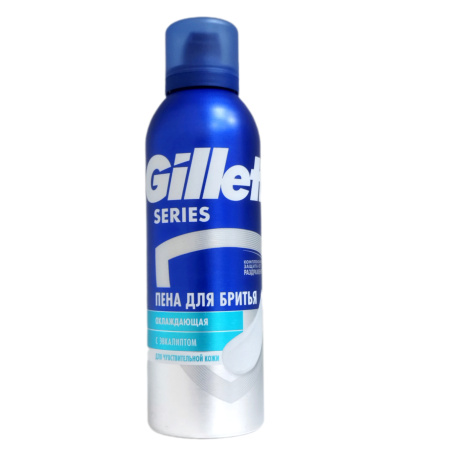 Gillette Series Охлаждающая с эвкалиптом Пена для бритья 200 мл