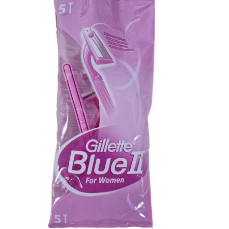 Gillette Blue II for women одноразовый бритвенный станок (цена за 1 шт)