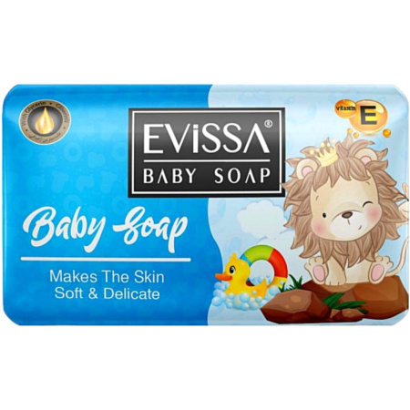 EViSSA Baby soap Детское синее туалетное мыло 90 г