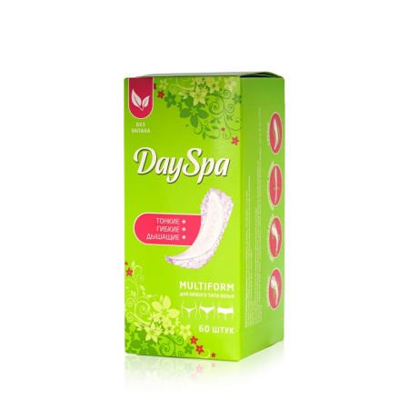 Day Spa Multiform без запаха ежедневные Прокладки 60 шт